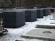 Plac produkacja szamb betonowych Mikołów